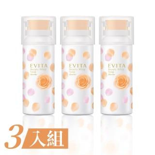 【EVITA 艾薇塔】玫瑰泡沫潔顏慕斯3入組(柑橘茶香)