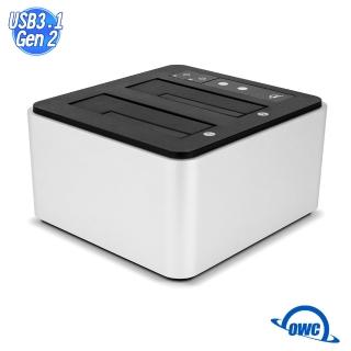 【OWC】Drive Dock(USB 3.1 Gen 2 - Type C 雙槽 2.5吋 與 3.5吋 通用硬碟插座)