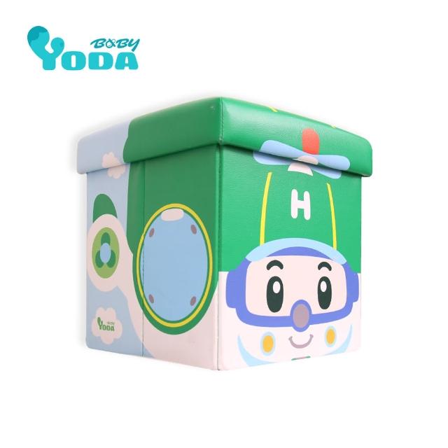 【yoda】救援小英雄波力收納椅/兒童玩具收納箱-萌版(HELLY款)