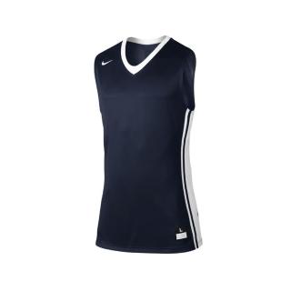 【NIKE 耐吉】Nike National Varsity Stock    男 籃球 背心 快乾 單面 球衣 深藍(639395-420)