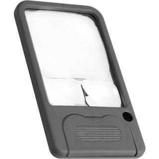 【CARSON 卡薾紳】LED口袋型聚焦放大鏡