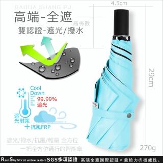 【RainSky】高端-全遮_104cm輕量加大傘-(抗UV傘 陽傘 潑水 非自動傘)