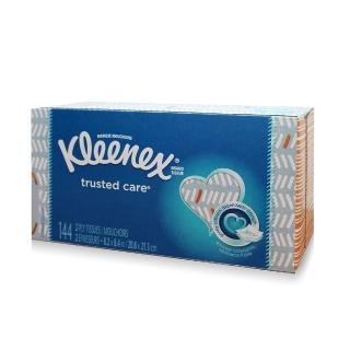 【美國 Kleenex】超柔盒裝面紙144抽(花色隨機出貨)