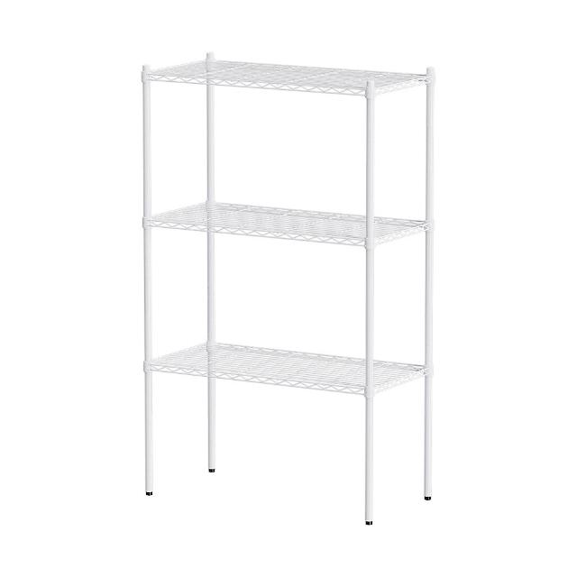 【dayneeds 日需百備】輕型 90x45x150公分三層架 三色可選(鐵力士架/收納層架/鞋架/展示架/層架/鐵架)