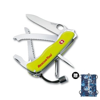 【VICTORINOX 瑞士維氏】12用瑞士刀 /螢黃(0.8623.MWN)