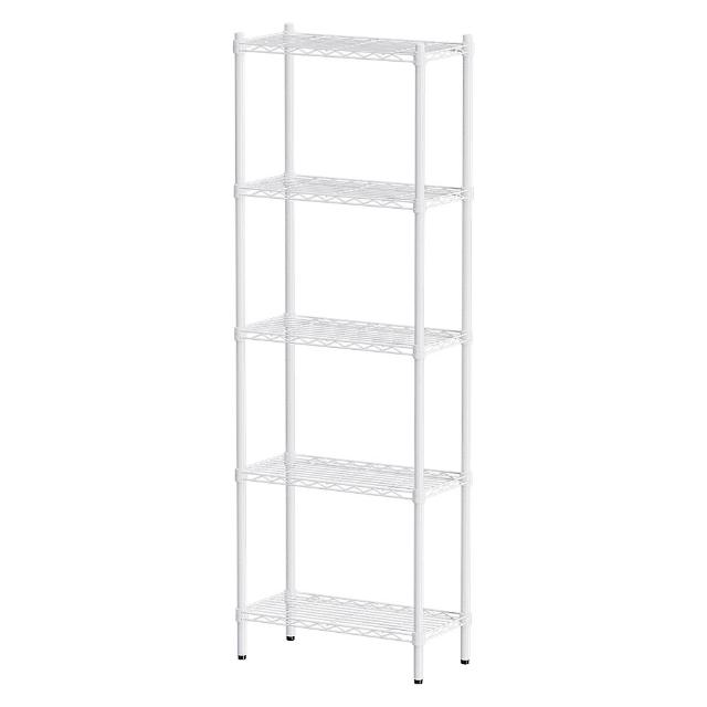 【dayneeds 日需百備】輕型 60x30x180公分烤漆五層架(鐵力士架/收納層架/鞋架/展示架/層架/鐵架)
