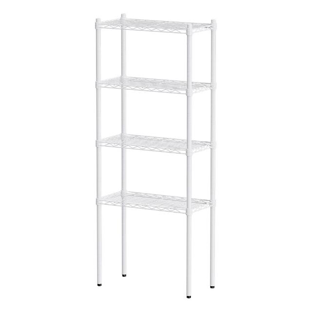 【dayneeds 日需百備】輕型 60x30x150公分烤漆四層架(鐵力士架/收納層架/鞋架/展示架/層架/鐵架)