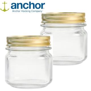 【美國Anchor】MASON Jar梅森玻璃罐236ml(二入組)