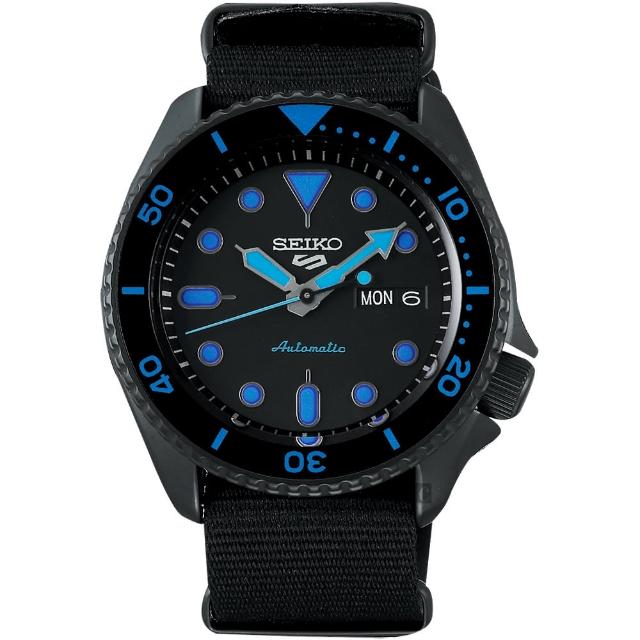 【SEIKO 精工】5 Sports 系列機械錶-42.5mm(4R36-07G0A SRPD81K1)