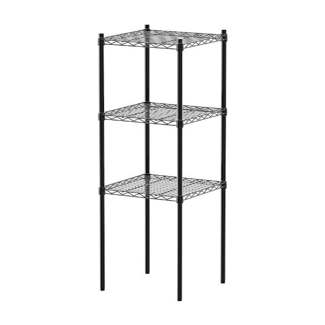 【dayneeds 日需百備】輕型 45x45x120公分烤漆三層架(鐵力士架/收納層架/鞋架/展示架/層架/鐵架)