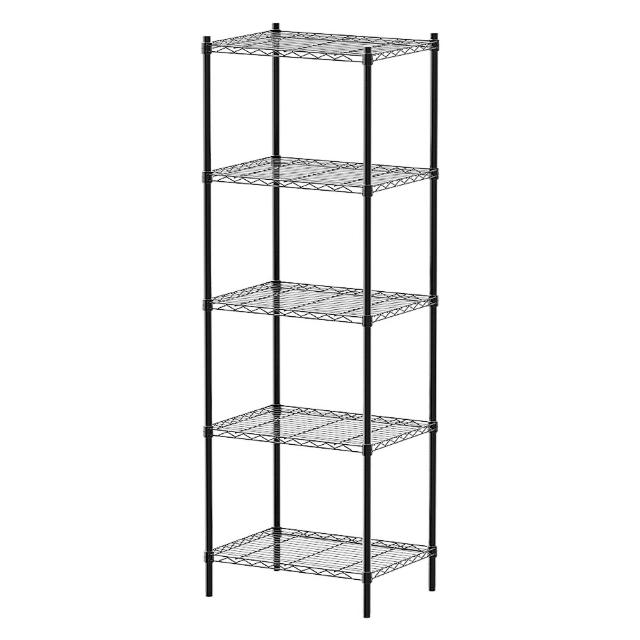 【dayneeds 日需百備】輕型 60x45x180公分 烤漆五層架(鐵力士架/收納層架/鞋架/展示架/層架/鐵架)