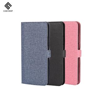 【CASE SHOP】iPhone 11 熱壓款前收納皮套(側掀收納式)