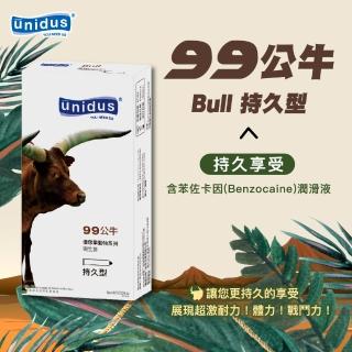 【UNIDUS】優您事 動物系列保險套-99公牛-持久型 12入