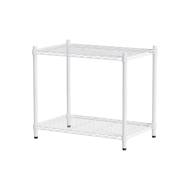 【dayneeds 日需百備】輕型 70x45x60公分 烤漆二層架(鐵力士架/收納層架/展示架/層架/鐵架)