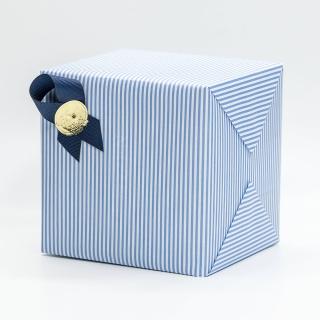 禮物包裝(藍色條紋款)