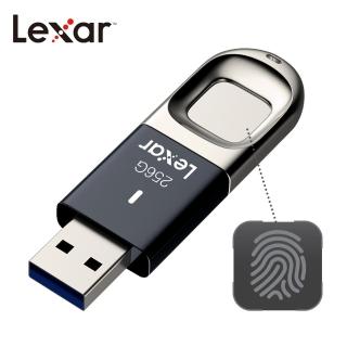 【Lexar 雷克沙】256GB JumpDrive F35 USB3.0指紋加密隨身碟(公司貨)