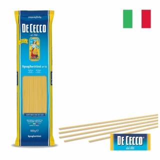 【DE CECCO 得科】DE CECCO義大利圓麵條N.11 500G/包(進口食材)