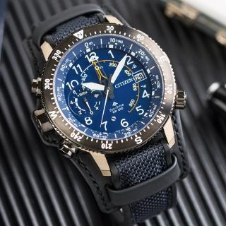 【CITIZEN 星辰】PROMASTER 強悍戰隊光動能腕錶(BN4055-19L)