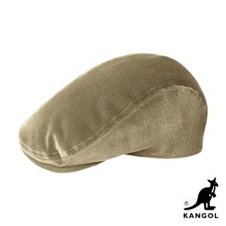 【KANGOL】504燈芯絨鴨舌帽(卡其色)