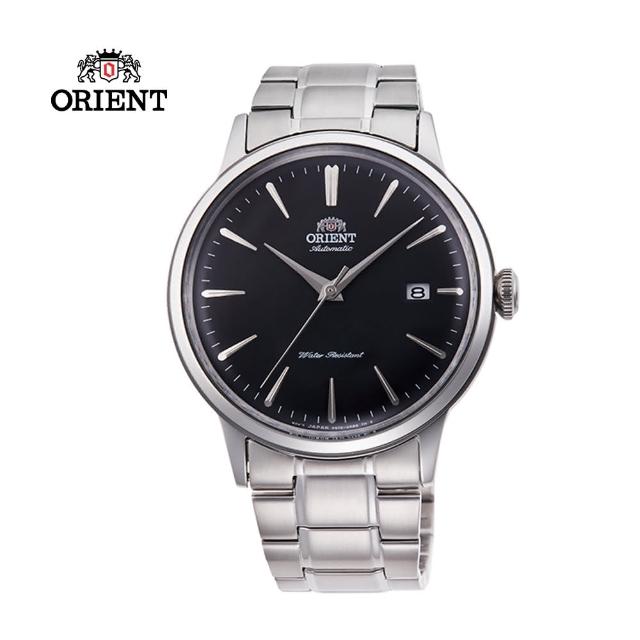 【ORIENT 東方錶】ORIENT 東方錶 DATEⅡ系列 機械錶 鋼帶款 黑色 - 40.5mm(RA-AC0006B)