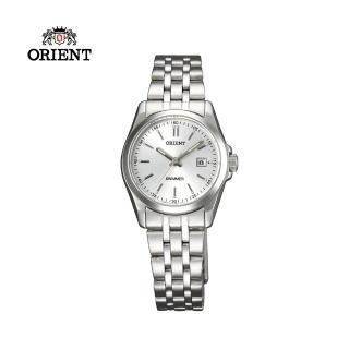 【ORIENT 東方錶】ORIENT 東方錶 OLD SCHOOL系列 復古風石英錶 鋼帶款 - 28.0 mm(SSZ3W003W)