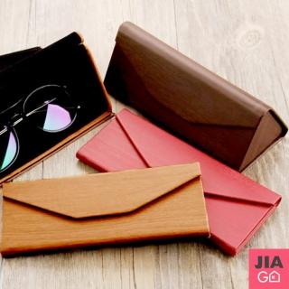 【JIAGO】三角磁扣摺疊眼鏡盒