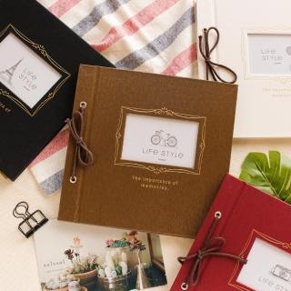 【三瑩文具】綁繩DIY自黏相本(SPA-230)