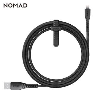 【NOMAD】美國NOMAD USB-A to Lightning 充電傳輸線1.5m(強悍抗拉充電線)