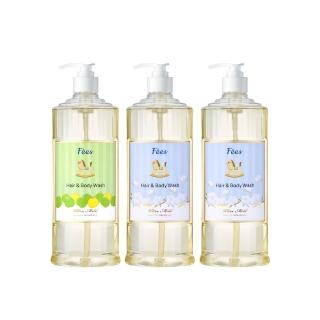 【Fees 法緻】嬰兒柔護洗髮沐浴精600ml 3入組