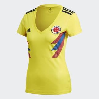 【adidas官方旗艦館】哥倫比亞國家隊球迷版主場球衣 女(BR3507)