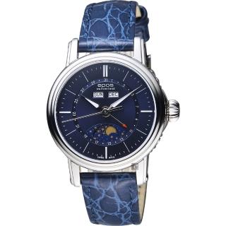 【epos 愛寶時】Day-Date 月相機械女錶-34mm(4391.832.20.56.16FB)