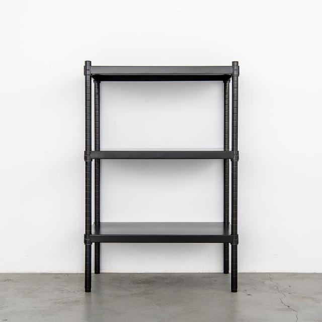 【dayneeds 日需百備】極致工藝 60x35x75cm 烤漆三層架(展示架/儲藏架/收納層架/層架/鐵架)