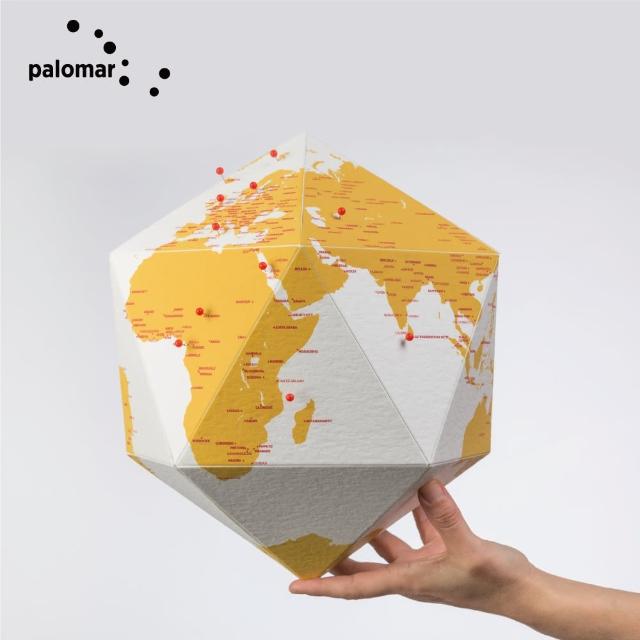 【Palomar】世界立體地圖球 M