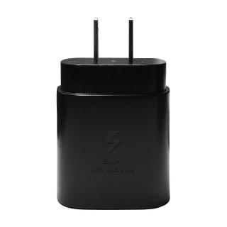 【SAMSUNG 三星】原廠 25W Type C 閃電快速旅行充電器-黑 Note10系列款(密封袋裝)