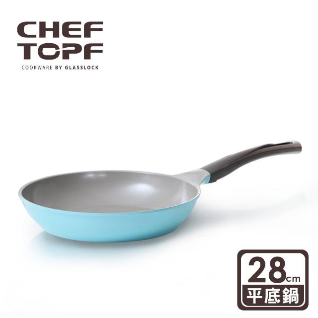 【Chef Topf】La Rose玫瑰薔薇系列28公分不沾平底鍋