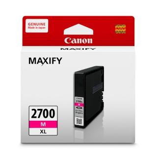 【Canon】PGI-2700XL-M 原廠紅色墨水匣