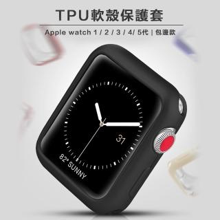 【吉米3C】Apple Watch S6/SE/5/4  40mm/44mm TPU 包邊保護殼(3色任選)