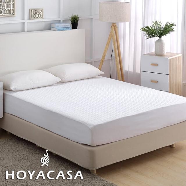 【HOYACASA】極淨睡眠特大全包覆式抗菌保潔墊