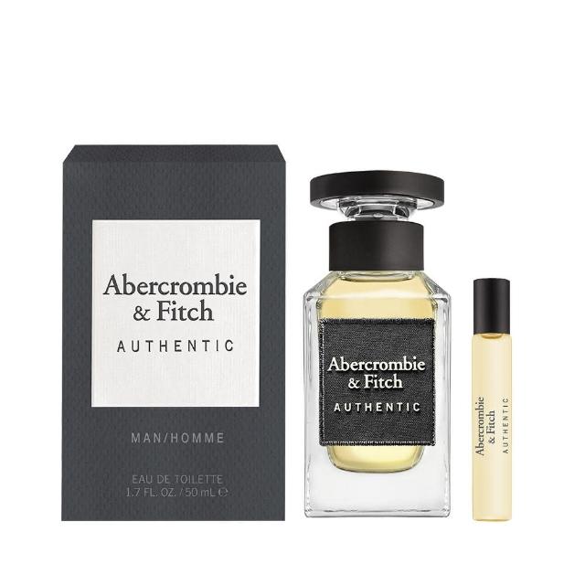 【Abercrombie & Fitch】真我男性淡香水50ml(贈隨身瓶15ml)