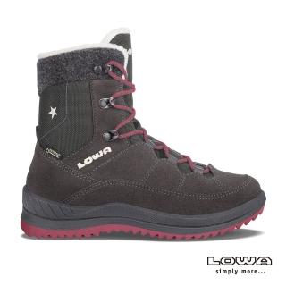 【LOWA】女 中筒保暖雪靴 深灰 CALCETINA GTXR MID(保暖雪靴/LW650549-0937-39)