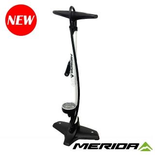 【MERIDA 美利達】地式打氣筒 聰明嘴 160psi(立地/直立式/補胎/自行車/單車)