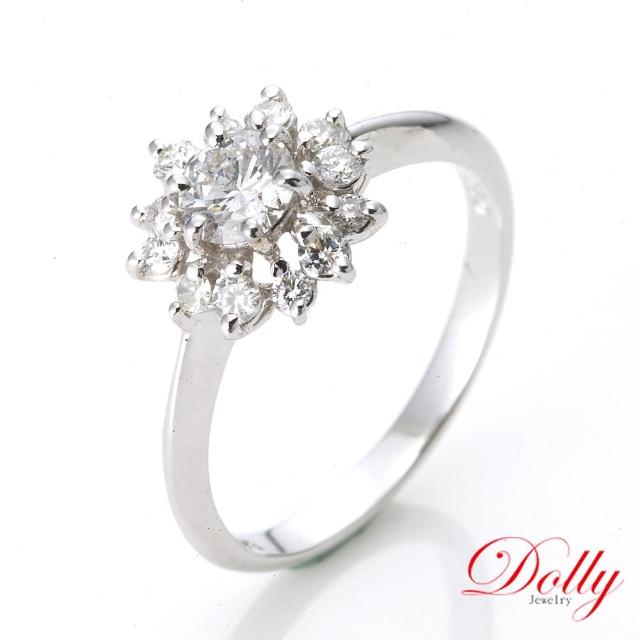 DOLLY【DOLLY】求婚戒 0.30克拉完美車工 14K金鑽戒(003)