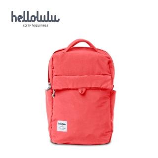 【hellolulu】MINI CARTER 休閒後背包-鮭紅(50174-73)