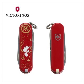 【VICTORINOX 瑞士維氏】大中華區7用生肖刀/雞(0.6223-X81)