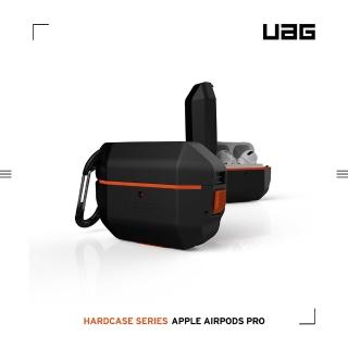 【UAG】AirPods Pro 耐衝擊防水防塵硬式保護殼-黑(UAG)