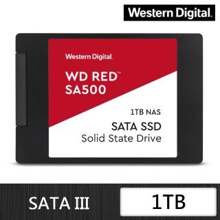 【WD 威騰】紅標 1TB SATA3 固態硬碟(WDS100T1R0A)