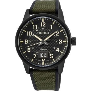 【SEIKO 精工】CS系列 軍風鬥士時尚錶-41mm(6N76-00J0SD SUR325P1)