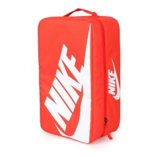 【NIKE 耐吉】鞋袋-鞋履收納 手提袋 手拿袋 橘白(BA6149-810)