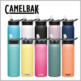 【CAMELBAK】750ml eddy+多水吸管保冰/溫水瓶(不鏽鋼/保溫瓶/隨行杯/限定款)