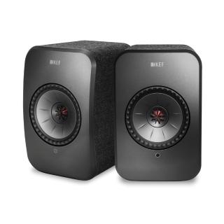 【KEF】英國 KEF LSX Hi-Fi 無線 WIFI 藍芽喇叭 黑色 內建擴大機(★還原音樂空間感 層次感 臨場感★)